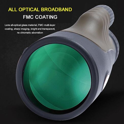 10-30×50 Monocular Telescope, Adult Kids HD Zoom Monocular Telescope High Power BAK4 Prism Compact Monocular Telescope Suitable for Bird Watching Hiking Travel in Kuwait