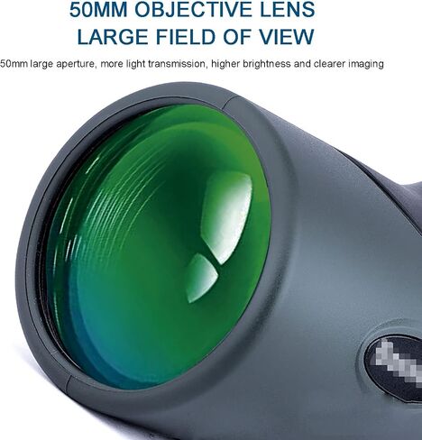 10-30×50 Monocular Telescope, Zoom HD Large Aperture Monocular Telescope Adult Portable Monocular Telescope with Phone Holder Tripod for Bird Watching Camping Trip in Kuwait