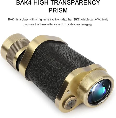 8×30 Monocular Telescope, Adult HD High Power Outdoor Handheld Mini Monocular Suitable for Bird Watching Travel Hiking in Kuwait
