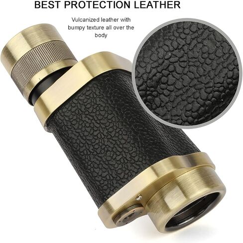 8×30 Monocular Telescope, Adult HD High Power Outdoor Handheld Mini Monocular Suitable for Bird Watching Travel Hiking in Kuwait