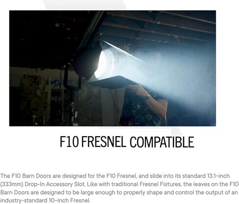 أبواب الحظيرة Aputure F10 لمرفق Aputure LS 600D 600D Pro 600X Pro F10 فريسنل in Kuwait