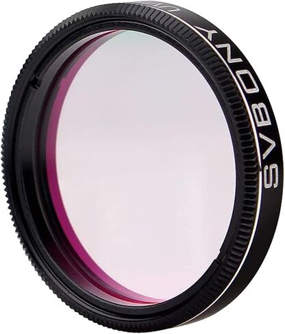 SVBONY UV IR Cut Block Filter Infra Red Filter CCD Camera Interference UV Filter 1.25 inches Thread for DSLR Camera Telescope with Webcam Adapter in Saudi Arabia