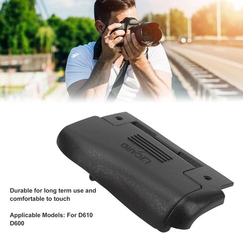 SD Card Slot Door Cover, Replacement Memory Door Slot Covers Repair Door for D610 D600 Digital Camera for Nikon, Card Cover with Leather in Saudi Arabia