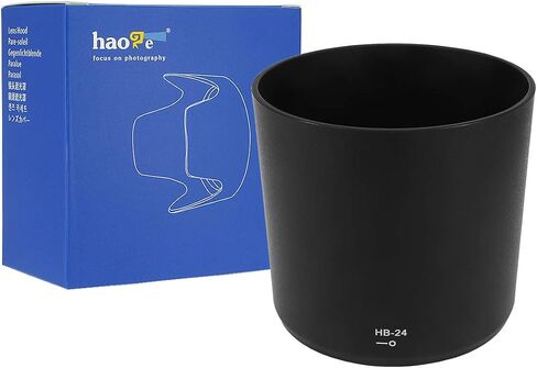 Haoge Bayonet Lens Hood for Nikon Nikkor AF 80-400mm f/4.5-5.6D ED VR Lens Replaces Nikon HB-24 in Saudi Arabia