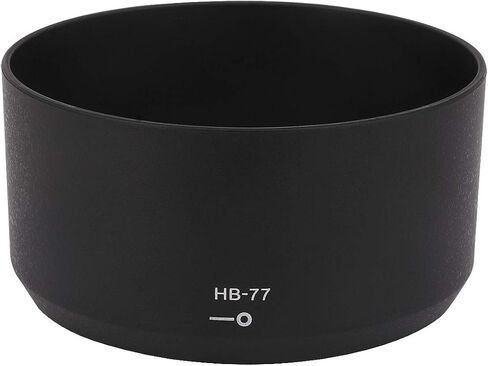 Haoge Bayonet Lens Hood for Nikon Nikkor AF-P 70-300mm f4.5-6.3G ED DX ونيكون نيكور AF-P 70-300mm f/4.5-6.3G ED DX VR Lens Replacement Nikon HB-77 in Saudi Arabia