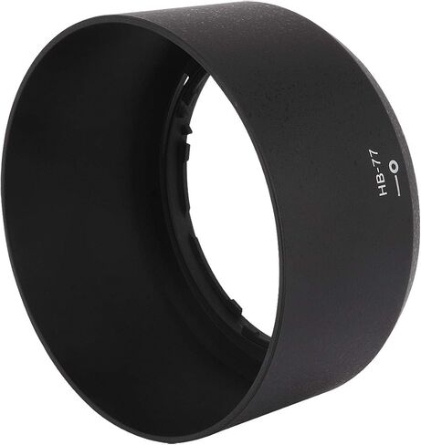 Haoge Bayonet Lens Hood for Nikon Nikkor AF-P 70-300mm f4.5-6.3G ED DX ونيكون نيكور AF-P 70-300mm f/4.5-6.3G ED DX VR Lens Replacement Nikon HB-77 in Saudi Arabia