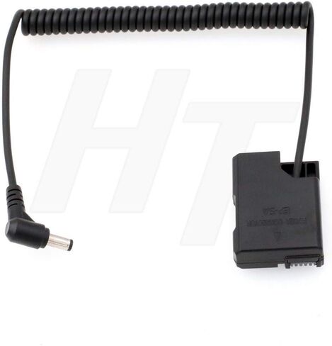 DC Coupler Dummy Battery DMW-DCC12 for Panasonic DMC-GH5 GH4 GH3 DSLR Camera, DMW-BLF19 Replacement in Saudi Arabia