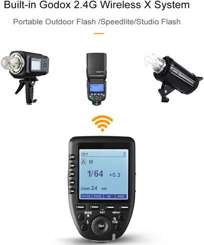 Godox V860III-C TTL 2.4G GN60 HSS Camera Flash with10-Speed Adjustable Modeling Light, Extremely Fast Recovery Battery with Xpro-C Trigger Transmitter Compatible for Canon Camera (V860III-C+Xpro-C) in Saudi Arabia