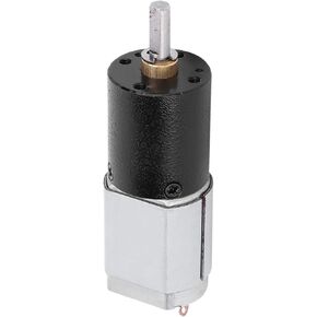 YWBL-WH DC12V Planetary Gear Brushed Motor Speed Reduction for USB Fan Auto TV Stand 20MM 20GP130(DC12V 8RPM), Geared Motor in Kuwait
