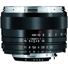 ZEISS Classic Planar ZF.2 T* 50mm f/1.4 Standard Camera Lens for Nikon F-Mount SLR DSLR Cameras, Black in Saudi Arabia