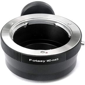 Fotasy Minolta MD Rokkor Lens to M43 MFT Adapter, Compatible with Panasonic GM5 G9 GF90 GH5s GH5 II GM5 GX7 GX8 GX9 GX850 G90 G91 G95 G100 Olympus E-M1 E-M5 E-M10 I II III E-PM2 E-PM1 Pen-F E-M1X in Kuwait