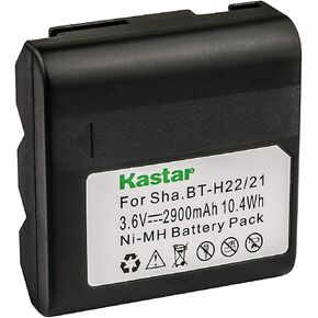 Kastar 3-Pack BT-H22 Battery 3.6V 2900mAh Replacement for Sharp BT-H21, BT-H21U, BT-H22, BT-H22U, BT-H32, BT-H32U, BT-H42, BT-H42U Battery, Sharp VL-SW980, WD-250U, WD-450U, WD-650U, VL-A111U, VL-E37U in Saudi Arabia