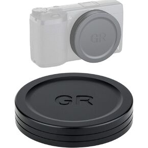 JJC LC-GR3 Metal Lens Cap for Ricoh GR III GR IIIx and GR II Camera, Ricoh GR III Lens Cap, Lens Cap for Ricoh GRIII GR IIIx GRII, Made of Premium Aluminium Alloy in Kuwait