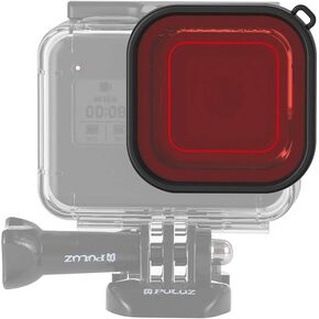 Lens Filter Square Housing Diving Color Lens Filter for GoPro HERO8 Black(Pink) (Color : Red) in Saudi Arabia