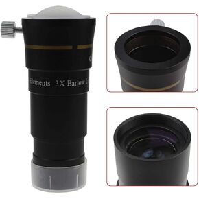 Alstar 1.25" 4-Elements 3X Barlow Lens Fully Multi-Coated Optics in Saudi Arabia