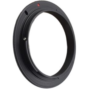 49mm to EF M Macro Lens Reverse Ring Compatible with for EF-M Mount Mirrorless Camera M1 M2 M3 M5 M6 M10 M50 M100 Camera,with 49mm Filter Thread Lens.Macro Shoot