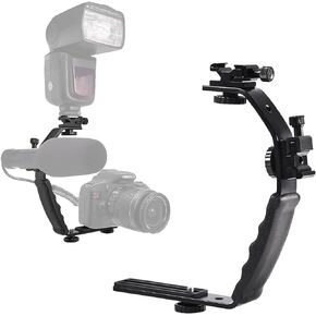 Pupilash كاميرا الفيديو قوس - L شكل قوس فلاش قوس حامل الحذاء الساخن جبل لمصباح يدوي كاميرا الفيديو DV 120/135 فيلم الكاميرا in Kuwait