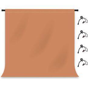5FTx7FT Black Backdrop Solid Black Backdrop Muslin Portrait Background Screen for Photo Backdrop Video Recording KUKX020