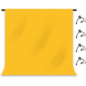 5FTx7FT Black Backdrop Solid Black Backdrop Muslin Portrait Background Screen for Photo Backdrop Video Recording KUKX020