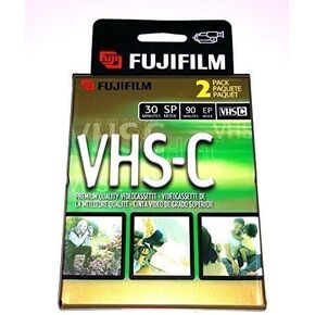 2 FujiFilm Video TC-30 VHS-C Premium Quality Videocassette VHS Camcorder Cassette in Saudi Arabia