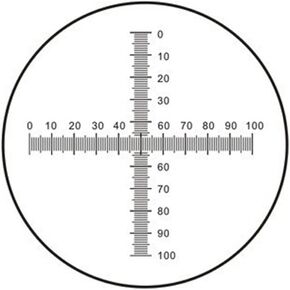 Handheld Digital Microscope Accessories 0.1MM Glass Stage Objective Lens Slide, for Microscope Microscope Accessories in Kuwait