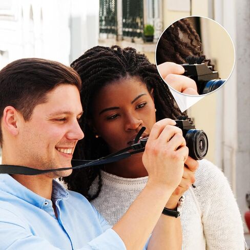 10 قطع من ميكروفون الكاميرا من نيزيو، ميكروفون مدمج للكاميرا متوافق مع ميكروفون DSLRs للزجاج الامامي الخارجي و20 قطعة من ملصقات الرياح للكاميرا، اسود، 0.24 × 0.24 انش in Saudi Arabia