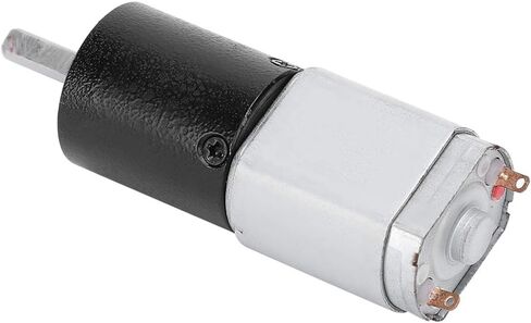 YWBL-WH DC12V Planetary Gear Brushed Motor Speed Reduction for USB Fan Auto TV Stand 20MM 20GP130(DC12V 8RPM), Geared Motor in Kuwait