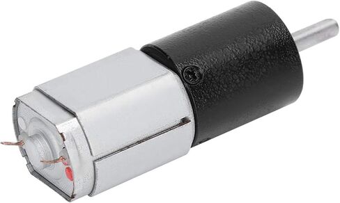 YWBL-WH DC12V Planetary Gear Brushed Motor Speed Reduction for USB Fan Auto TV Stand 20MM 20GP130(DC12V 8RPM), Geared Motor in Kuwait