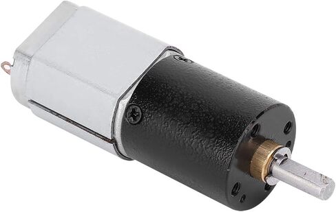 YWBL-WH DC12V Planetary Gear Brushed Motor Speed Reduction for USB Fan Auto TV Stand 20MM 20GP130(DC12V 8RPM), Geared Motor in Kuwait
