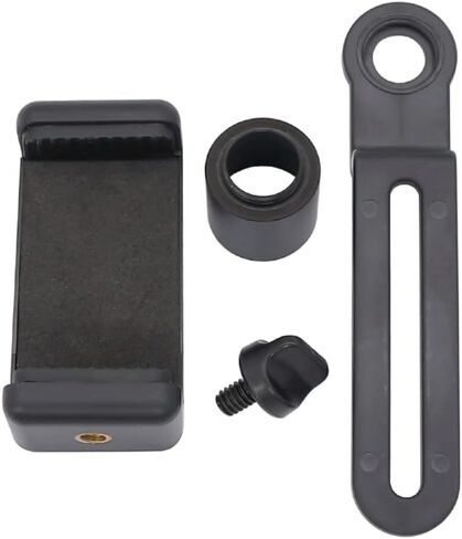 Microscope Accessories Kit Microscope Phone Clip Mounting Diameter 20mm Mobile Phone Clip Portable Cell Phone Adapter for Microscope Telescope Mount Adapter Microscope Slides in Saudi Arabia