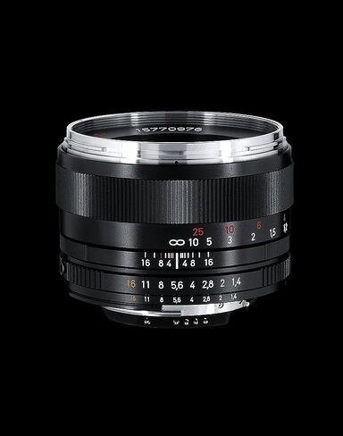 ZEISS Classic Planar ZF.2 T* 50mm f/1.4 Standard Camera Lens for Nikon F-Mount SLR DSLR Cameras, Black in Saudi Arabia