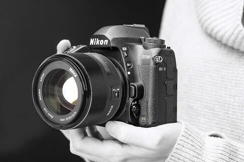 Meike 85mm F1.8 Auto Focus Full Frame Large Aperture Lens Compatible with Nikon F Mount DSLR Cameras D850 D750 D780 D610 D3200 D3300 D3400 D3500 D5500 D5600 D5300 D5100 D7200 and Other F Mount Cameras in Kuwait