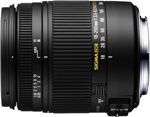 Sigma 18-250mm f3.5-6.3 DC MACRO OS HSM for Nikon Digital SLR Cameras in Kuwait