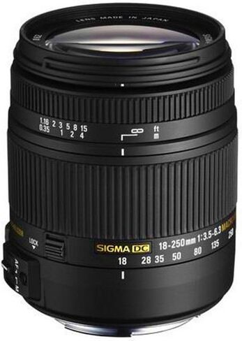 Sigma 18-250mm f3.5-6.3 DC MACRO OS HSM for Nikon Digital SLR Cameras in Kuwait