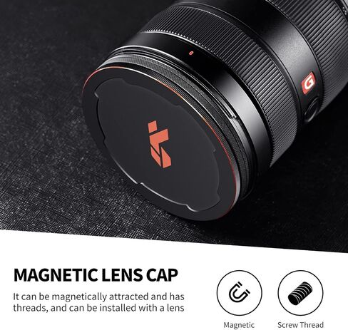 K&F Concept 37mm Black Diffusion 1/4 Filter Mist Cinematic Effect Filter with 28 Multi-Layer Coatings Waterproof/Scratch Resistant for Video/Vlog/Portrait Photography in Kuwait
