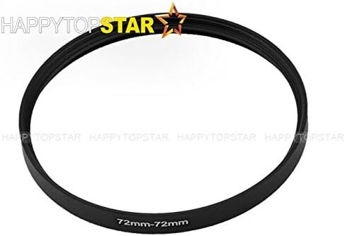Black Aluminium Metal 72-72 mm 72mm 72 mm Female to Female Coupling Ring Adapter Adaptor Converter Interchanger for Lens Photo Camera in Saudi Arabia