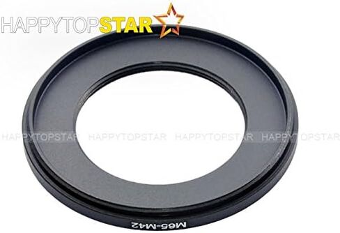 Metal M65 to M42 M65 65 mm to M42 42mm 1mm Thread Pitch 65-42 Male to Female Step-Down Coupling Ring Adapter Adaptor Converter for Lens Filter in Kuwait