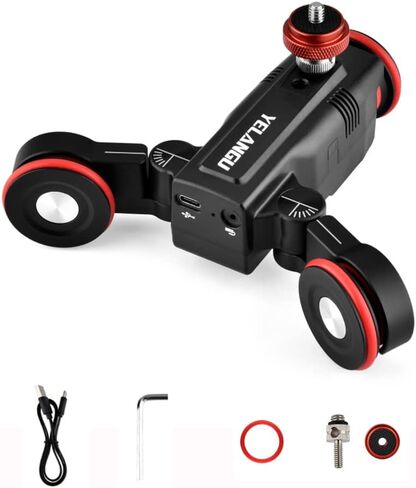 YELANGU L5G Professional Camera Motorized Slider Dolly with Remote APP Control and USB Interface Auto Dolly for Camera,Camcorder and Smartphone in Kuwait