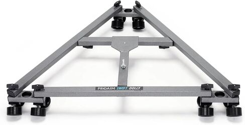 Proaim Swift Professional Heavy Duty Track Dolly for DSLR Video Camera Tripod. Smooth & Precise Tracking Moves. 159kg/350lb Payload, Robust & Durable. For Film Cinema Production + Travel Bag (SWFT-DL) in Saudi Arabia