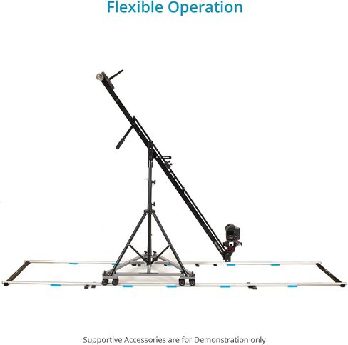 Proaim Swift Professional Heavy Duty Track Dolly for DSLR Video Camera Tripod. Smooth & Precise Tracking Moves. 159kg/350lb Payload, Robust & Durable. For Film Cinema Production + Travel Bag (SWFT-DL) in Saudi Arabia