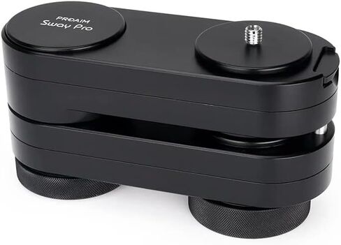 PROAIM Sway Pro منزلق كاميرا فيديو قابل للتمديد لكاميرات DSLR وGoPro والهواتف الذكية. يغطي ما يصل إلى 4 × حركة خطية على حامل ثلاثي القوائم. انزلاقات سلسة ومتماسكة، قفل للقطات الثابتة. حمولة 10 كجم/22 رطل (SL-051-01) in Saudi Arabia