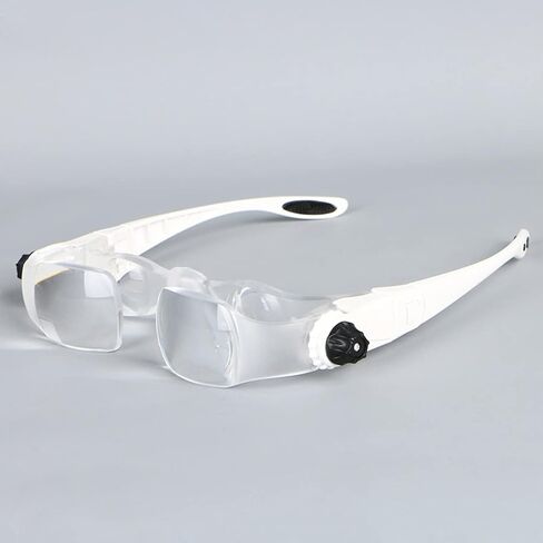 3.8X 4.0X قوس نظارات التلفزيون المكبر العدسة عقال نظارات مكبرة الزجاج مع حامل هاتف نظارات مكبرة in Kuwait