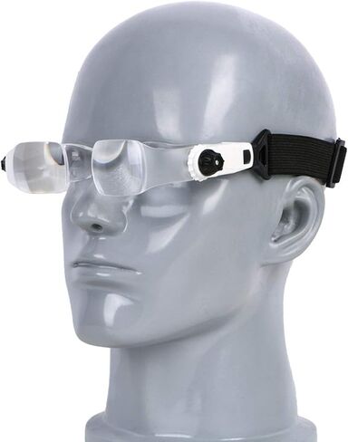 3.8X 4.0X قوس نظارات التلفزيون المكبر العدسة عقال نظارات مكبرة الزجاج مع حامل هاتف نظارات مكبرة in Kuwait