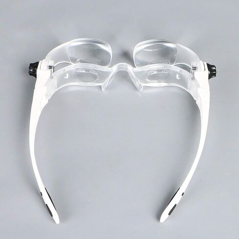 3.8X 4.0X قوس نظارات التلفزيون المكبر العدسة عقال نظارات مكبرة الزجاج مع حامل هاتف نظارات مكبرة in Kuwait