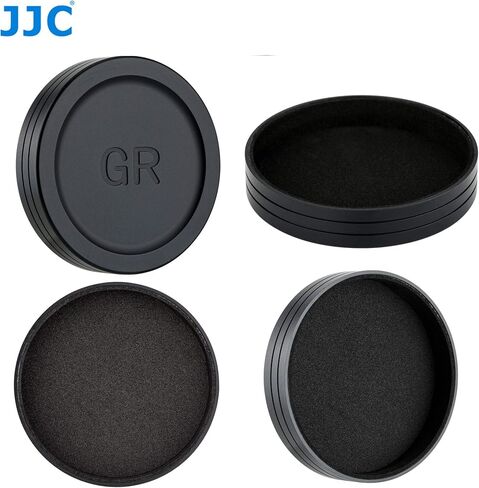 JJC LC-GR3 Metal Lens Cap for Ricoh GR III GR IIIx and GR II Camera, Ricoh GR III Lens Cap, Lens Cap for Ricoh GRIII GR IIIx GRII, Made of Premium Aluminium Alloy in Saudi Arabia