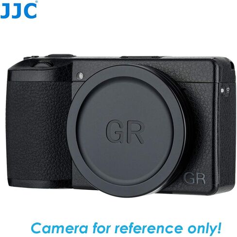 JJC LC-GR3 Metal Lens Cap for Ricoh GR III GR IIIx and GR II Camera, Ricoh GR III Lens Cap, Lens Cap for Ricoh GRIII GR IIIx GRII, Made of Premium Aluminium Alloy in Saudi Arabia