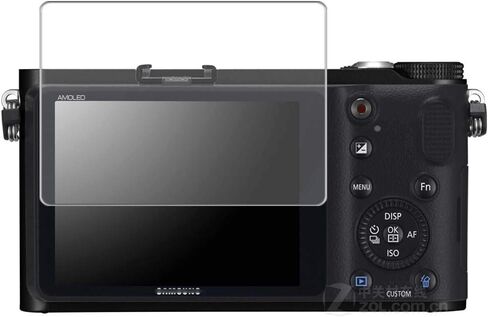 واقي شاشة Puccy مكون من 3 قطع مضاد للضوء الأزرق، متوافق مع كاميرا Samsung nx200 الرقمية وواقي TPU (ليس واقيات زجاجية مقسى) in Saudi Arabia