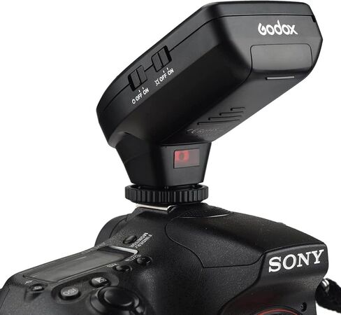Godox Wireless Flash Trigger Transmitter - XPro-S Compatible with Sony Cameras,TTL 2.4G High-Speed Sync,1/8000s HSS 01-99 Wireless ID,LCD Screen,5 Dedicated Group 11 Customizable Functions in Kuwait
