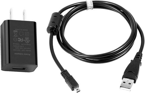 MaxLLTo™ USB AC/DC Power Adapter Camera Battery Charger Cord For Nikon Coolpix P500 S2800 in Saudi Arabia