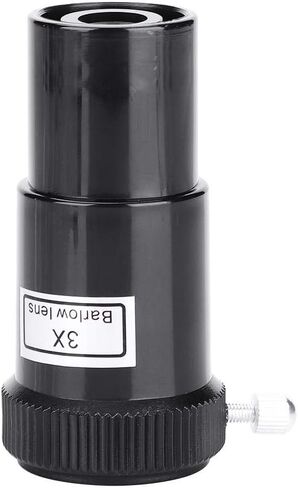 3X Barlow Lens, 3X Astronomical Telescope Eyepieces Barlow Lens with M42x0.75mm Thread, T Ring Adapter for 24.5mm Astronomical Telescope/Digital Camera in Saudi Arabia